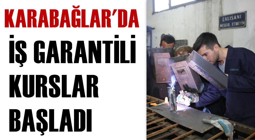 Karabağlar’da iş garantili kurslar başladı
