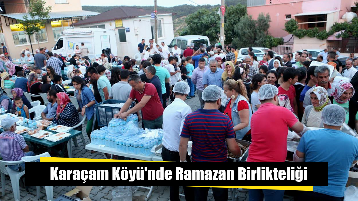 Karaçam Köyü&#039;nde Ramazan Birlikteliği