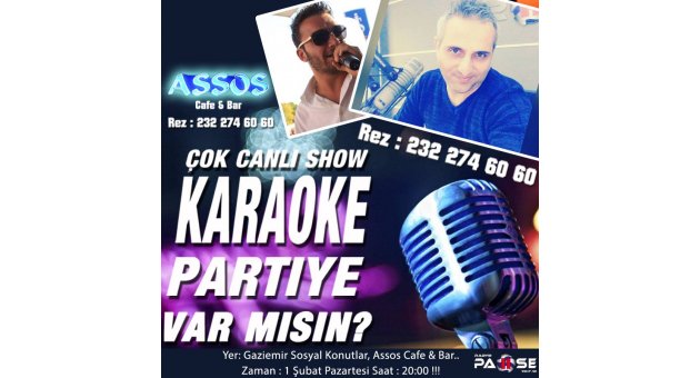 Karaoke partiye var mısın?