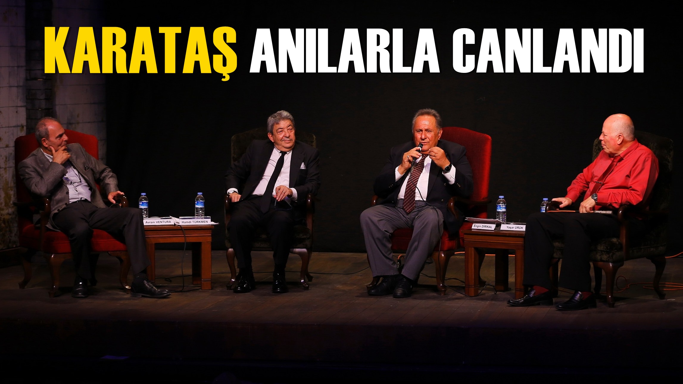 Karataş Söyleşisinde Anılar Dile Geldi