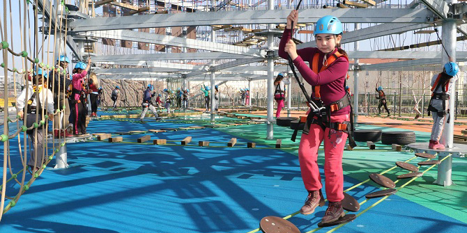 Karne Sevincini Atatürk Kent Park’ta Katladılar