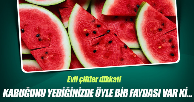 Karpuz Kabuğunun öyle bir faydası var ki…