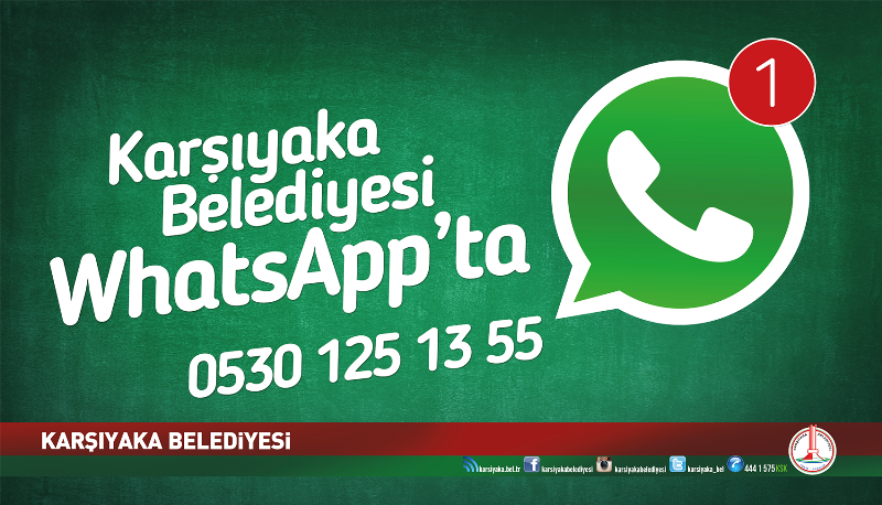 Karşıyaka Belediyesi WhatsApp’ta