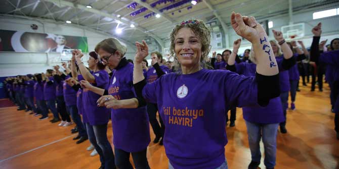 Karşıyakalı kadınlardan 'eşitlik ve adalet' çağrısı