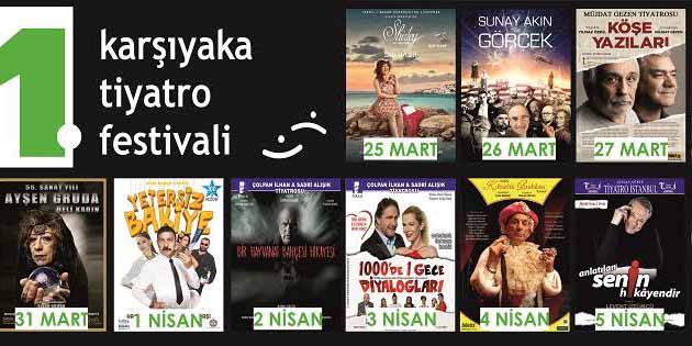 Karşıyaka, Tiyatro Festivali'ne kavuşuyor...