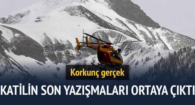 Katil pilotun son e-postaları yayınlandı