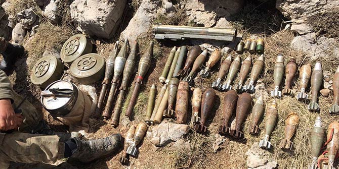 Kato Dağı'na operasyon... Çok sayıda mühimmat ele geçirildi