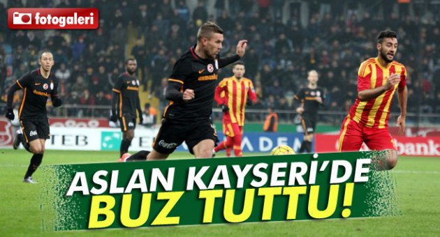 Kayserispor 1-1 Galatasaray - Maç özeti (Kayserispor Galatasaray maçı geniş özeti)