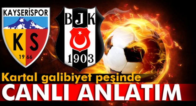 Kayserispor 1 Beşiktaş 2