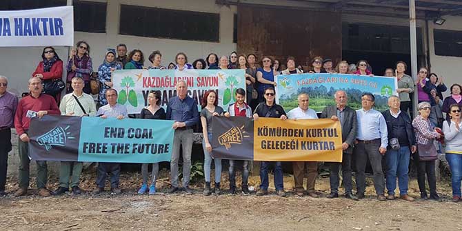 KAZDAĞI KÖMÜRDEN KURTUL DİYOR!