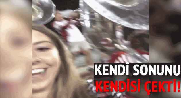 Kendi sonunu kendisi çekti!
