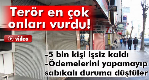 Kepenk kapatmalar hortladı