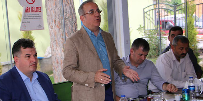 KEREM ALİ SÜREKLİ KINIK İLÇESİNİ ZİYARET ETTİ