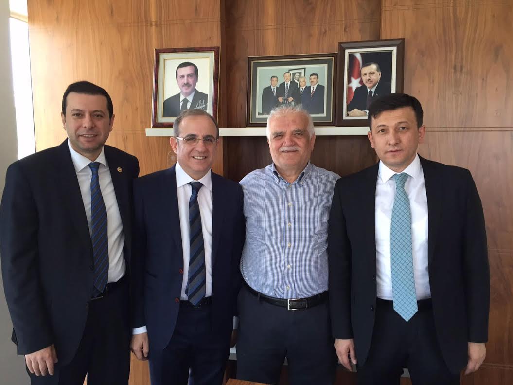 KEREM ALİ SÜREKLİ, MAHMUT ATİLLA KAYA VE HAMZA DAĞ’DAN VEFA ZİYARETLERİ