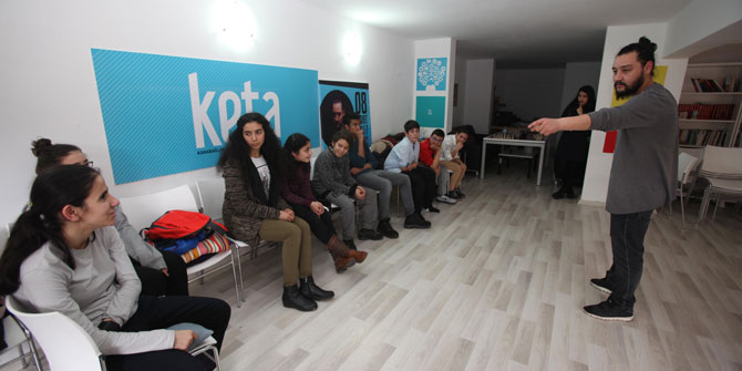 KETA'da öğrencilere Yaratıcı Drama etkinliği