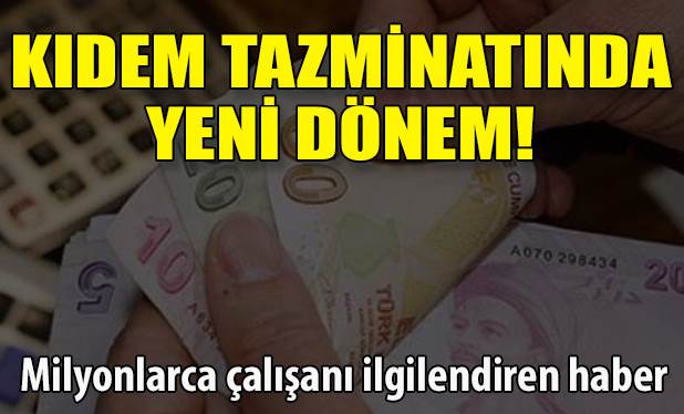 Kıdem tazminatına devlet güvencesi