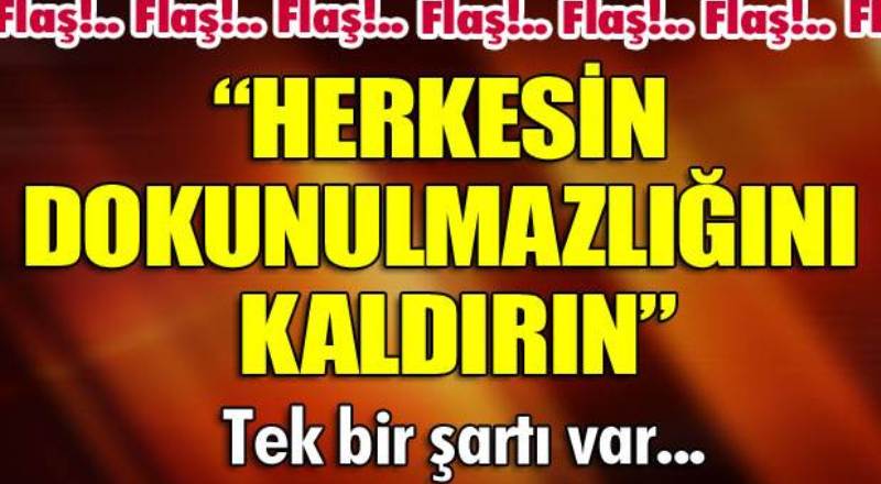 Kılıçdaroğlu'ndan dokunulmazlık çağrısı