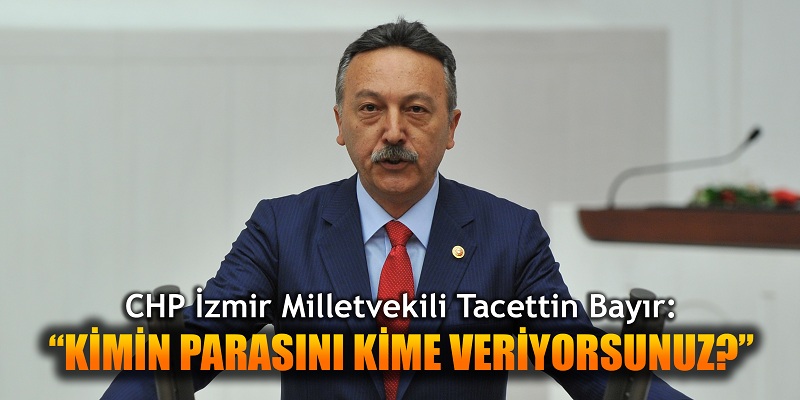 KİMİN PARASINI KİME VERİYORSUNUZ?