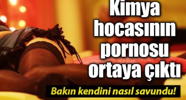 Kimya mühendisliği hocası porno film yıldızı çıktı