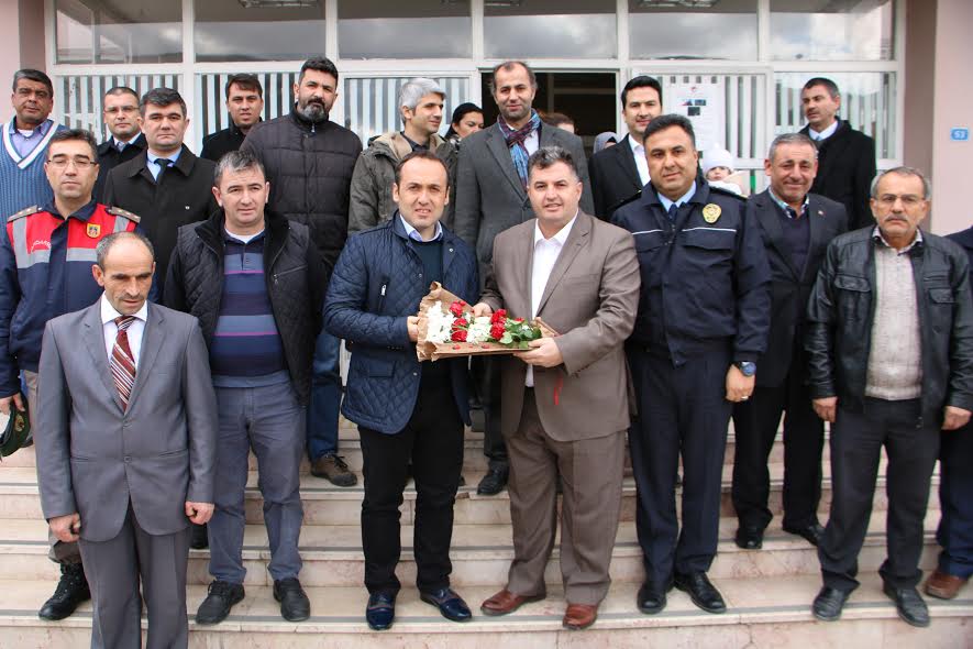 KINIK KAYMAKAMI VALİ GİBİ UĞURLADI 