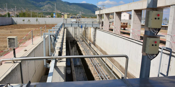 Kırkağaç Atıksu Arıtma Tesisi'ne Kavuştu