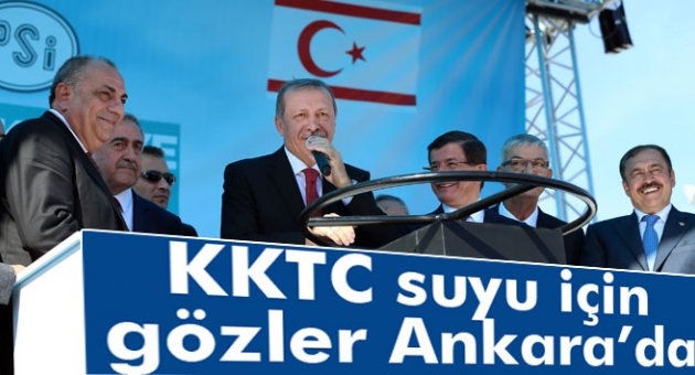 KKTC'ye giden su konusunda gözler Ankara’da