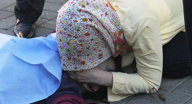 Kocaya son öpücük