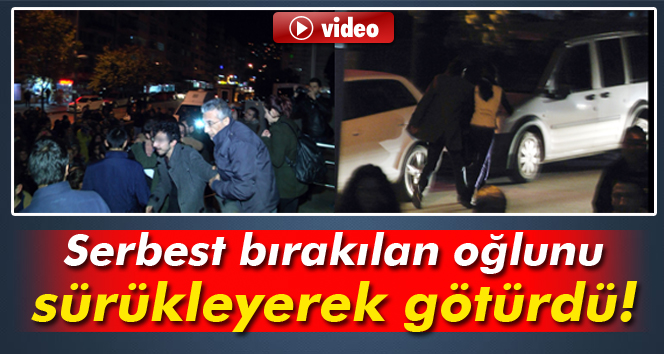 Kolundan sürükleyerek götürdüler