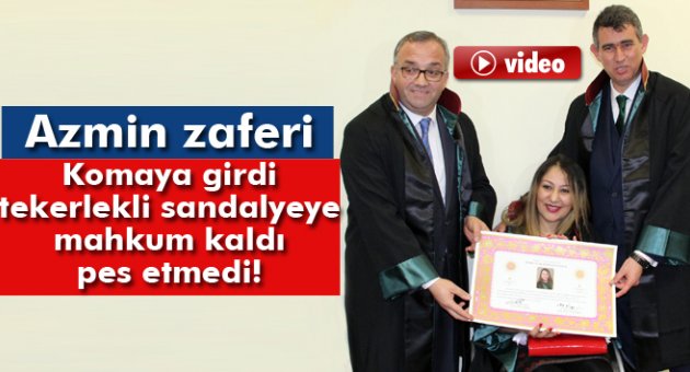 Komadan avukatlığa giden azim