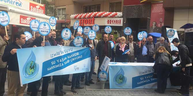 Konak Kent Konseyi: Su Yaşam Hakkıdır!