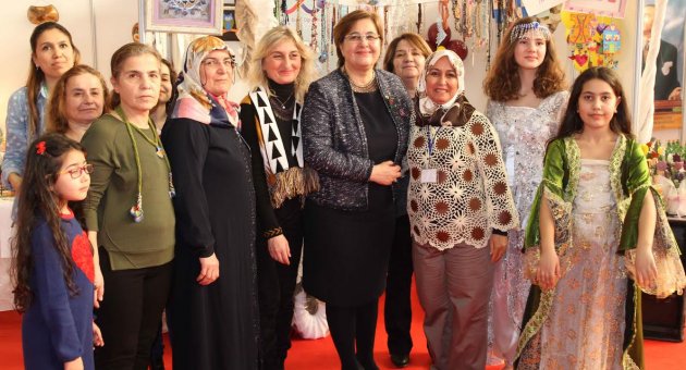 Konaklı kadınların el emeği göz doldurdu