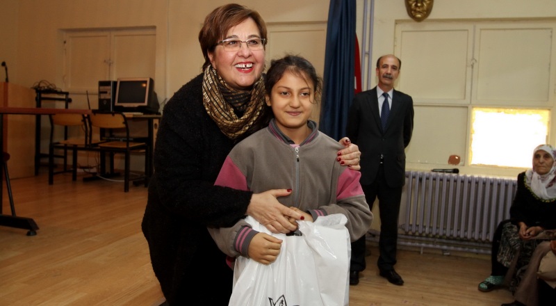 Konaklı öğrencilere karne sürprizi