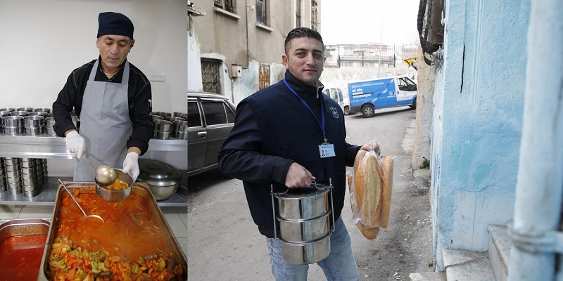 Konak'ta hem karınlar hem gönüller doyuyor