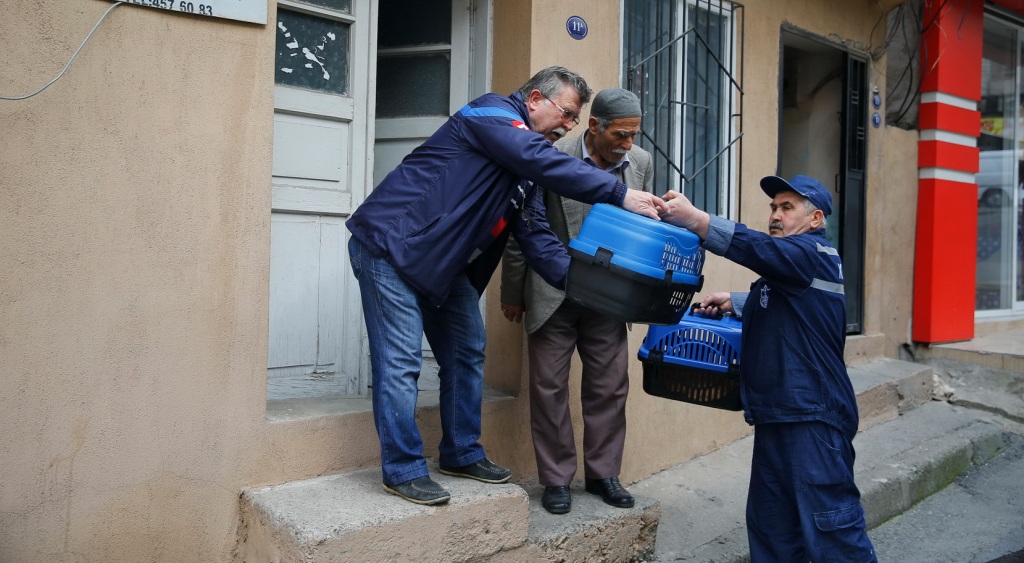 Konak’ta sevimli dostlar güvende
