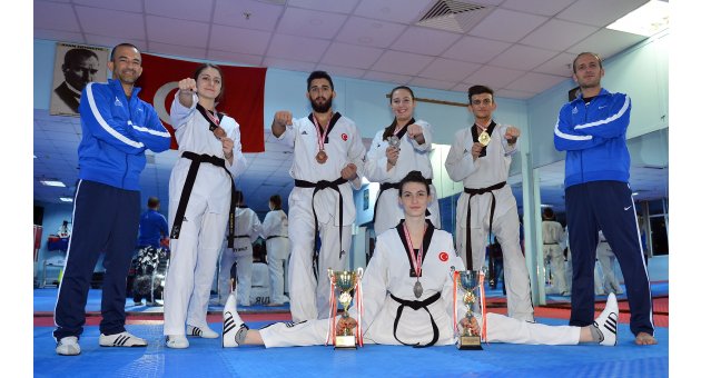 Konya’dan 5 madalyayla döndüler