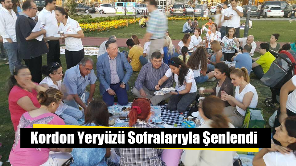 Kordon Yeryüzü Sofralarıyla Şenlendi