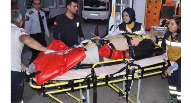 Korkunç kaza! Ayağı koptu...