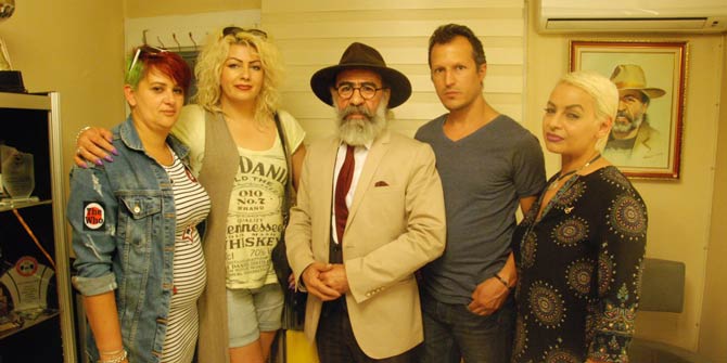 Kosova'nın ödüllü kuaförlerinden Cici'ye ziyaret