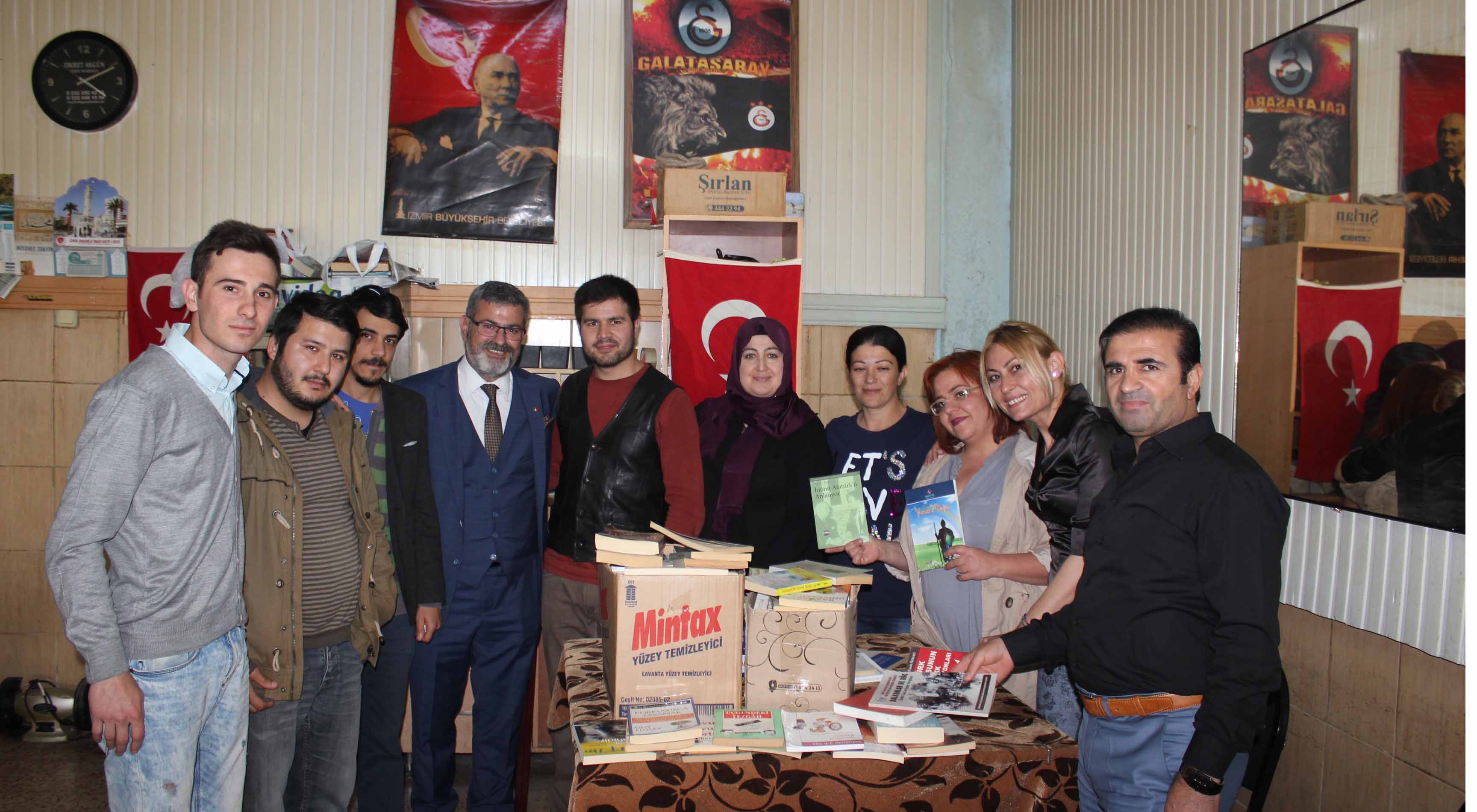 Köy Kahvehanesi Köy Kütüphanesi Olacak