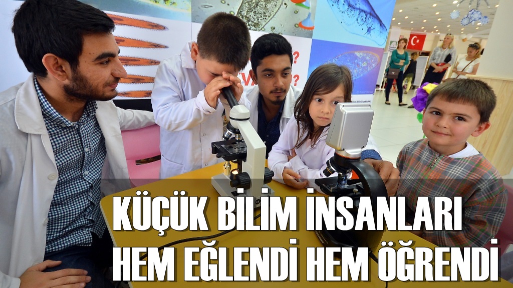Küçük Bilim İnsanları Hem Eğlendi Hem Öğrendi