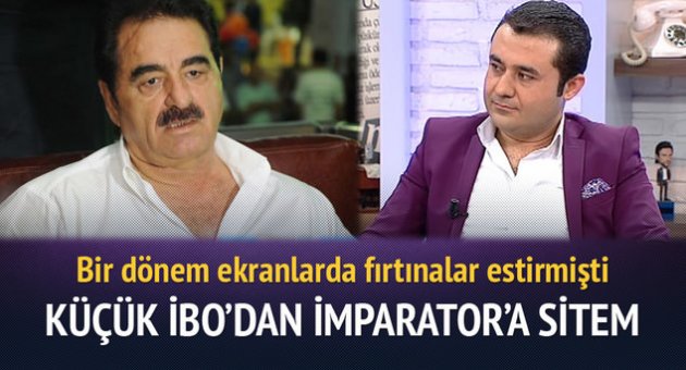 Küçük İbo&#039;dan İbrahim Tatlıses açıklaması