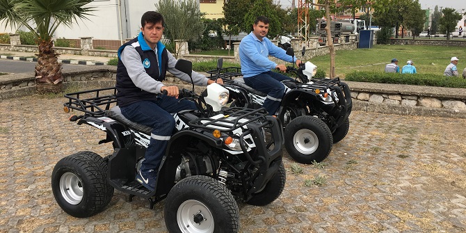 Kula sokakları ATV ile ilaçlanacak