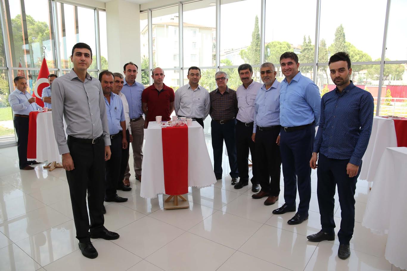 Kula Yunus Emre Kültür Merkezi'nde Bayramlaştı