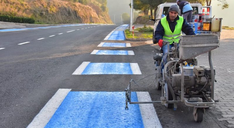 Kurşunlu Yolu Baştan Aşağı Yenilendi