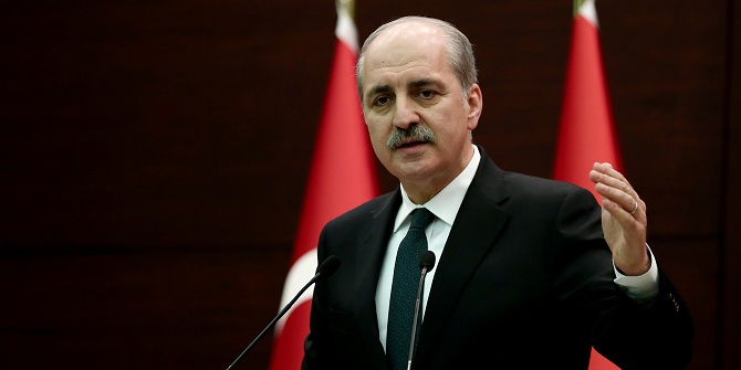 Kurtulmuş&#039;tan çok sert Irak açıklaması