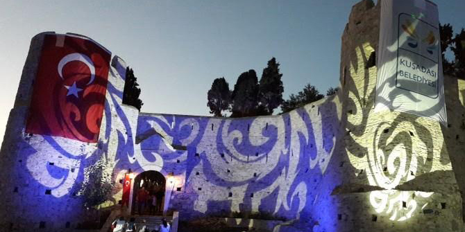 Kuşadası'nın Kurtuluşu'nda Güvercinada Açılışı