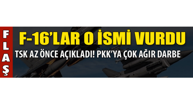 Kuzey Irak'a sınır ötesi hava harekatı