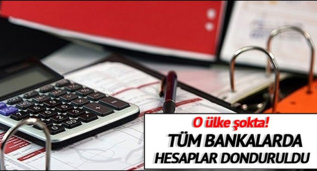 Libya'daki tüm bakanlıkların banka hesapları donduruldu