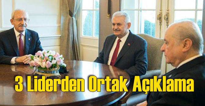 Liderlerin Toplantısı Bitti! İşte Beklenen Açıklama