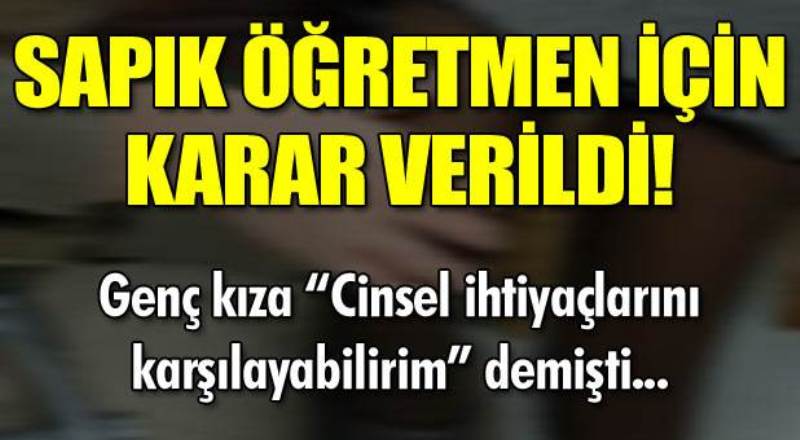 Lisedeki taciz iddiasında müdür yardımcısı ihraç edildi!